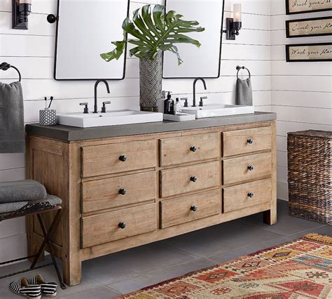 pottery barn vanity